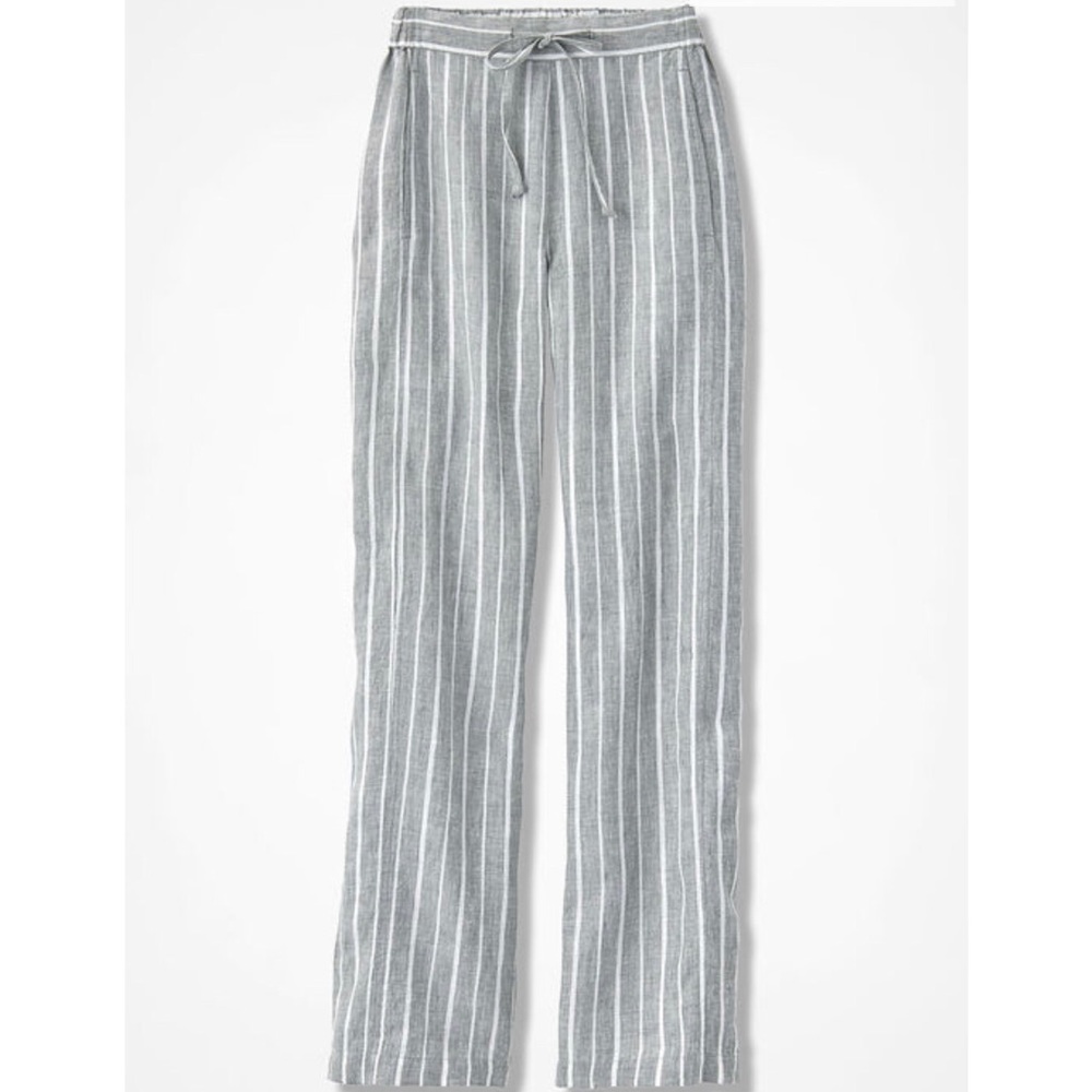 Coldwater Creek linen ankle pant